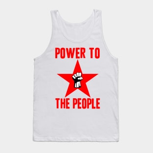 "POWER TO THE PEOPLE"-2 Tank Top